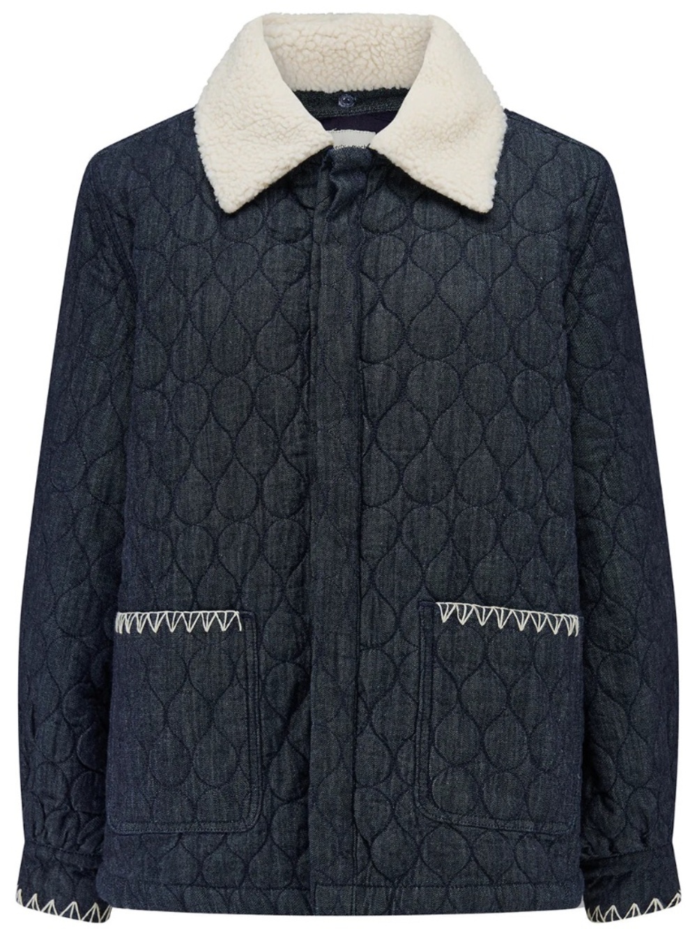 NWT SEVENTY + MOCHI - FRIDA CHORE JACKET / NIGHTFALL - Picture 4 of 4